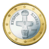 1 Euro Kursmünze Zypern 2008