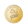 Monaco 10 Cent Kursmünze 2002