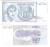 Jugoslawien 100 Dinara P. 112
