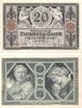 Reichsbanknote 20 Mark, 1915, Ro. 53, vf