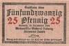 Reinerz, 25 Pfennig, 1919