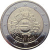 Irland, 2 Euro, 10 Jahre Euro, 2012