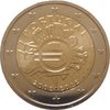 Portugal, 2 Euro, 10 Jahre Euro, 2012
