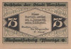 Monschau, Satz (3), 1x 25, 50, 75 Pf., 1921