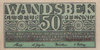 Wandsbeck, 50 Pf., 1919, kräftig grün