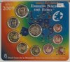 Spanien Kursmünzensatz 2009 im Folder