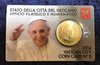 Vatikan 50 Cent 2014 Coin Card