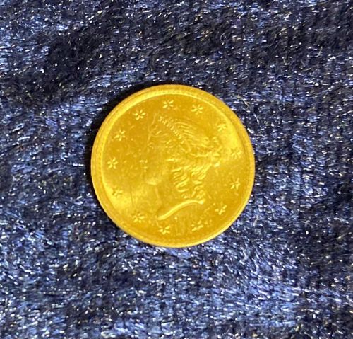 USA Vereinigte Staaten 1 Dollar gold 1849, vzgl.