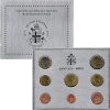 Vatikan Kursmünzensatz 2003 im Folder