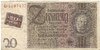 20 DM Kuponschein 1948 Ro. 335b, vf