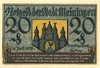 Meiningen, 20 Pfennig, 1921