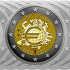 2 Euro Münzen 10 Jahre Euro 2012 komplett, 16 Münzen, ohne Deutschland