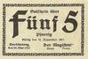 Quedlinburg, 5, 10 Pfennig, Satz,  1920