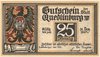 Quedlinburg, 25, 50 Pf., Satz (4), 1921