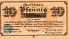 Recklinghausen, 10, 25, 50 Pf., Satz, 1920