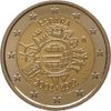 Spanien, 2 Euro, 10 Jahre Euro, 2012