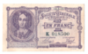 Deutschland, Deutsche Besatzung Belgien, 1 Franc, Ro. 433 a