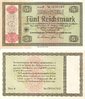 Deutschland 5 Reichsmark, 1933, Ro. 708a, unc-
