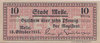Melle, 10 Pfennig, 1918
