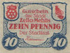 Zella-Mehlis, 10 Pf., 1919