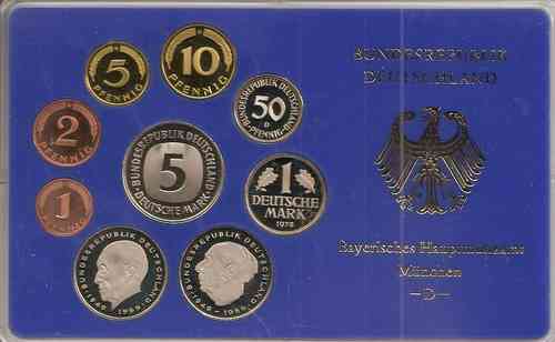 BRD Kursmünzensatz 1978 PP D