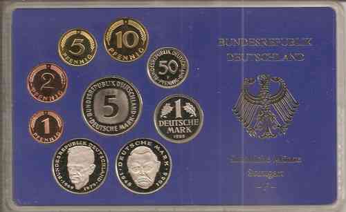 BRD Kursmünzensatz 1988 PP F