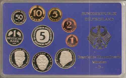 BRD Kursmünzensatz 1993 PP D