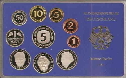 BRD Kursmünzensatz 1994 PP A