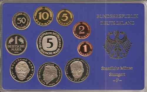 BRD Kursmünzensatz 1995 PP F