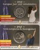 2 Euro Belgien 2015 Europäisches Jahr für Entwicklung flämisch - Coin Card