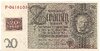 20 DM Kuponschein 1948 Ro. 335c, unc